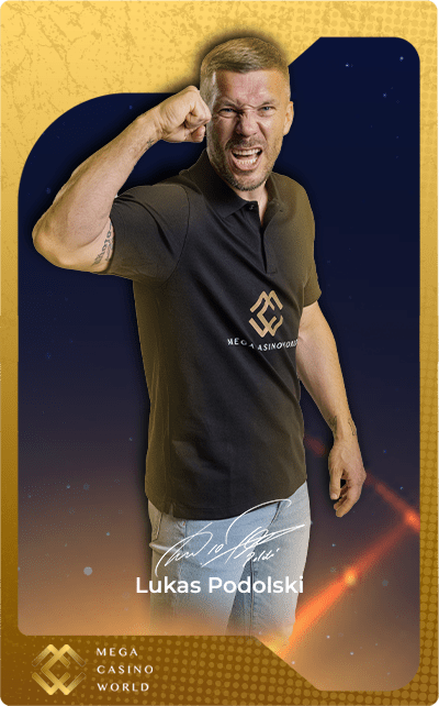 Football Icon Lukas Podolski Embarks on a Strategic Partnership with Mega Casino World
